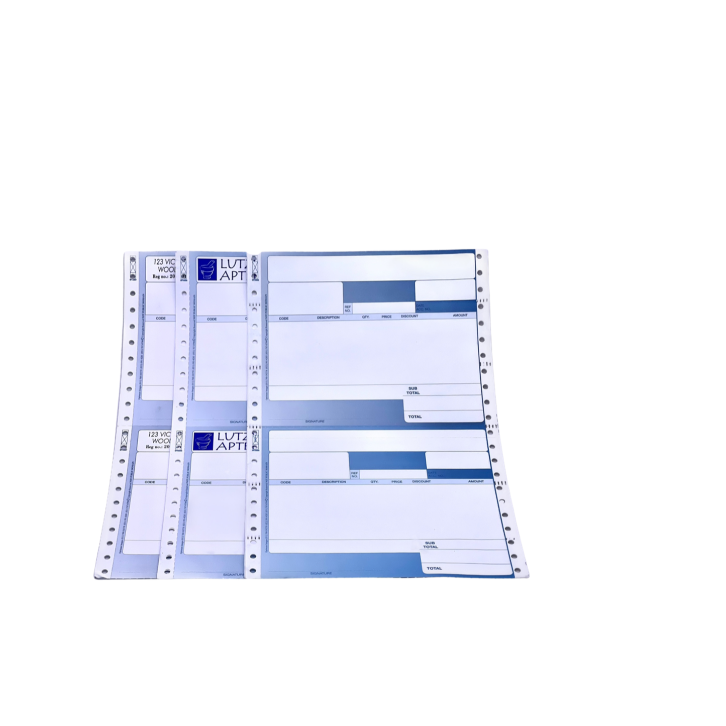 LARGE INVOICE FORMS
